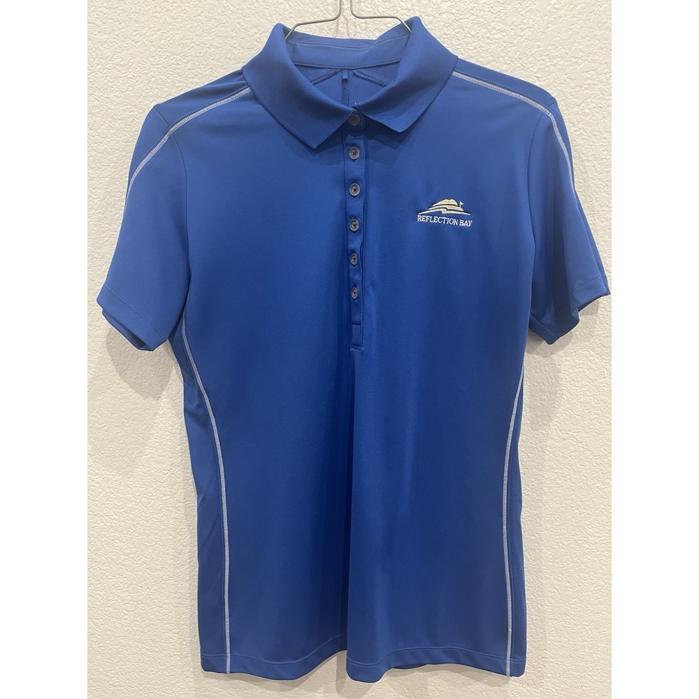 Men's Size M Blue Nikegolf Tour Performance Dri Fit Polo.‎